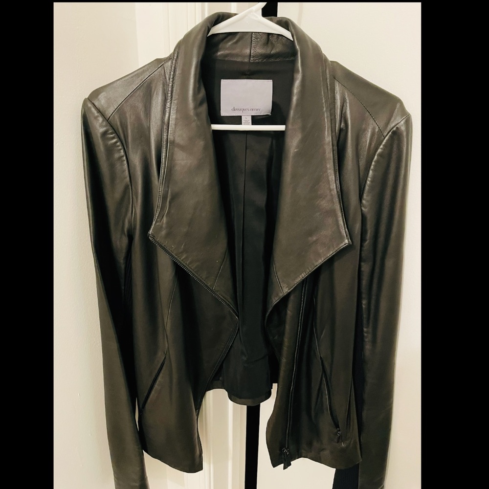 Classique Entier/Leather Jacket